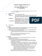 Lesson Plan in Araling Panlipunan I For First Grading