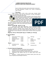 Lembar Kegiatan Praktikum Reaksi Redoks