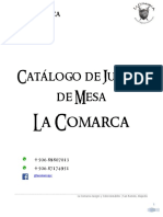 Catálogo de Juegos La Comarca PDF