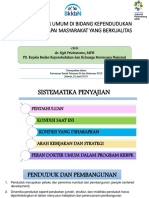 Peran Dokter Umum Di Bidang Kependudukan Untuk Mencapai Masyarakat Yang Berkualitas