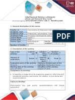 Activities Guide and Evaluation Rubric Task 4 - Speaking Task Forum-1