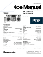 Panasonic Sa Ak230 PDF