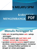 Mengembangkan Isi Karangan SPM (Sabariah)