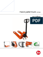 Hand Pallet Truck 3-Ton Specifications