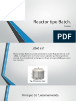 Presentación Reactor Tipo Batch