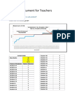 Training Document For Teachers: How CO Attainment Is Calculated?