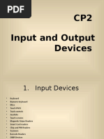 CP2 Input and Output Devices