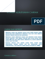 KONSEP KEBUTUHAN CAIRAN