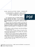 Los Esclavos Del Choco PDF