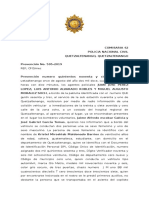 FORMATO PREVENSION POLICIAL
