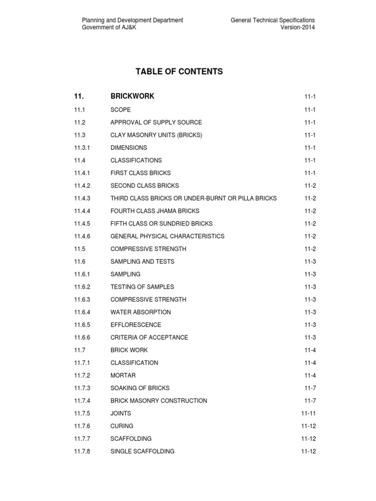 Brick Standard | PDF | Brick | Building Engineering