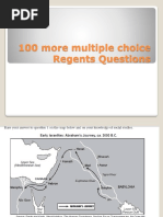 100 More Multiple Choice Regents Questions