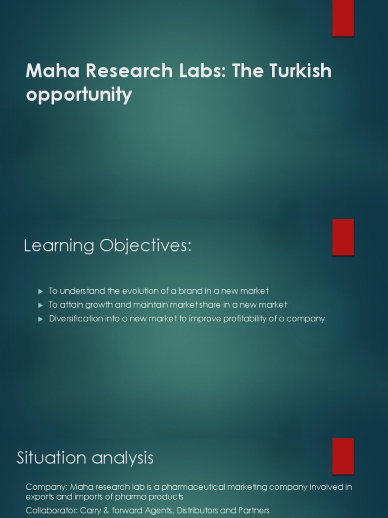 maha research labs | Pharmaceutical Industry | Market (Economics ...