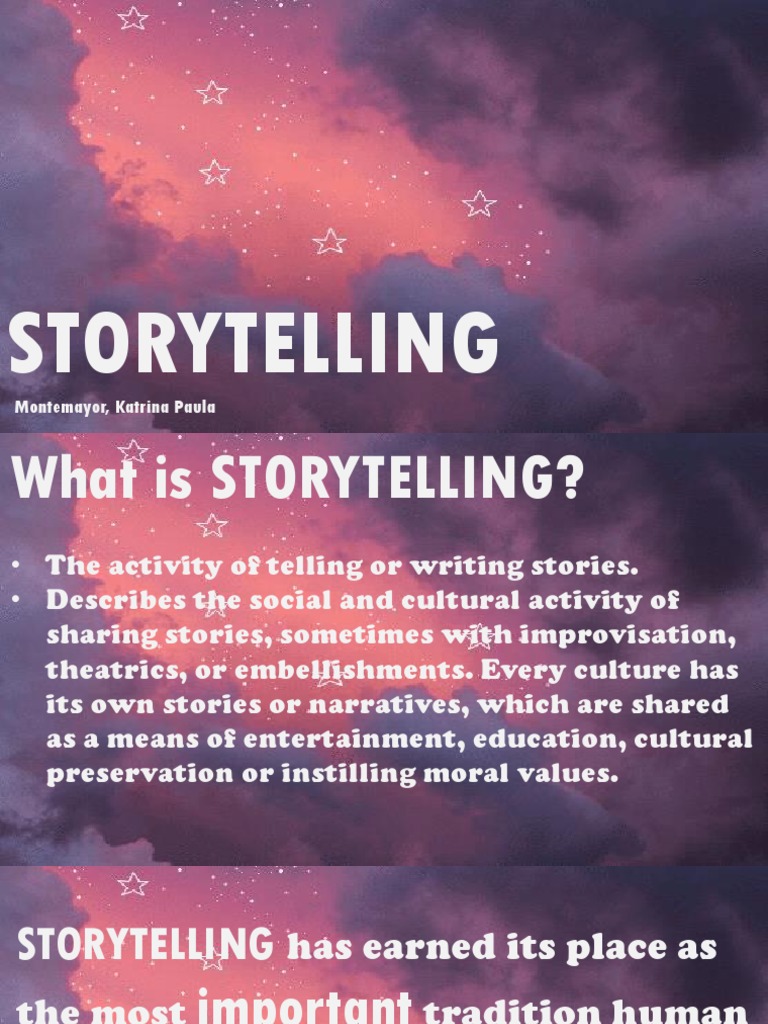 Understanding Storytelling Essentials | PDF