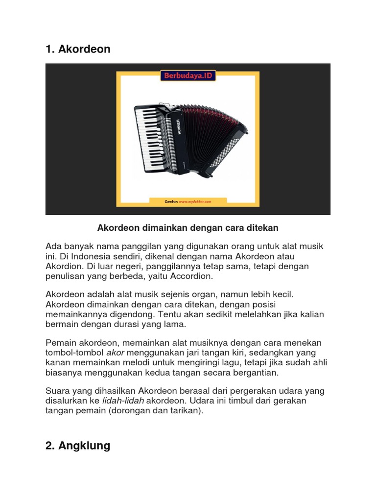 Alat Musik April