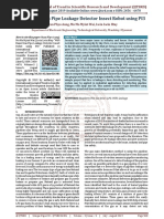 103 WiFi Based GAS Pipe Leakage Detector Insect Robot Using PI3