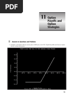 Option Payoffs and Option Strategies: Answers To Questions and Problems