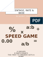 PPT1 Percentage Rate Base