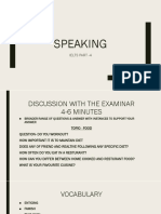 Speaking: Ielts Part - 4