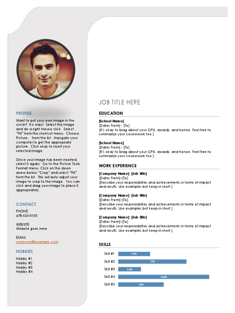 Job Title Profile Template | PDF | Business