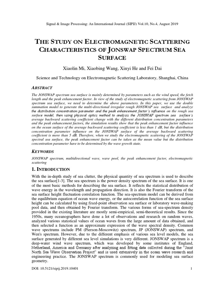 Signal & Image Processing An International Journal (SIPIJ) PDF