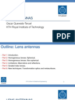 Lens Antennas: Oscar Quevedo-Teruel KTH Royal Institute of Technology