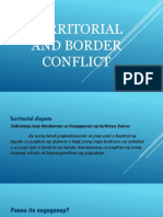 Territorial and Border Conflict