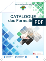 Catalogue Des Formations