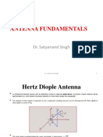 Antenna Fundamentals: Dr. Satyanand Singh