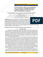 The Influence of Work Culture and Career Development Toward Employee Performance Through Self-Efficacy As An Intervening Variable On PT PLN (Persero) UIKSBU, North Sumatra, Indonesia