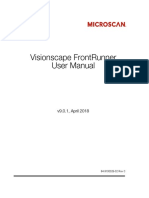 Visionscape FrontRunner-User Manual