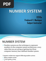 CC113a Freduard V. Manlapaz Subject Instructor