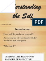 Understanding the Self: Perspectives on the Concept of Self