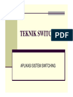 Pertemuan 8 Aplikasi Sistem Switching Co PDF