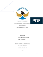 LAPORAN PRAKTIKUM PENGELASAN DAN ELEKTROPLATING