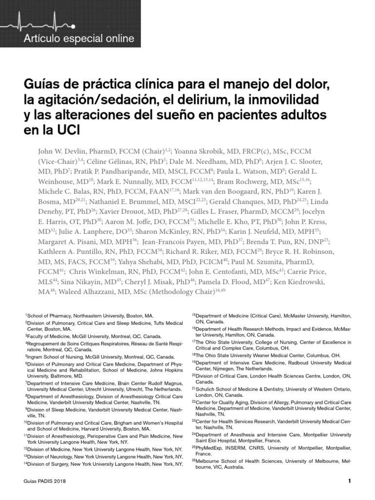 Guia Padis | PDF | Intensive Care Medicine | Medicine