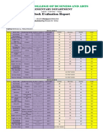 B.evaluation Summary Report