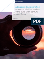 Leading Agile Transformation The New Capabilities Leaders Need To Build 21st Century Organizations