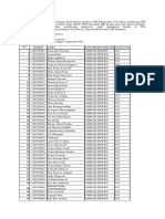 Daftar Mahasiswa Baru Pspa Fakultas Farmasi Ugm September 2012