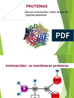 Proteínas: estruturas e desnaturação