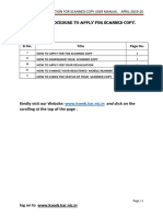 Stepwise Procedure To Apply For Scanned