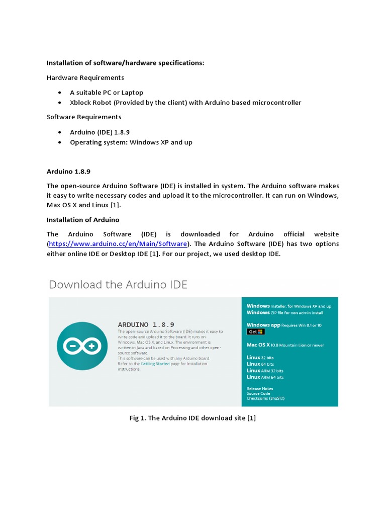 XBlock Robot Setup Guide: Hardware & Software | PDF | Computers