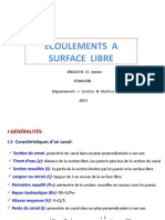 Ecoulements Surface Libre