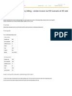 How To Set Up Intercompany Billing - Vendor Invoice Via EDI Scenario at SD Side - ERP SD - V1