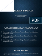 HUKUM NEWTON DALAM SUKAN