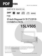 Toshiba 15LV505 185174 PDF