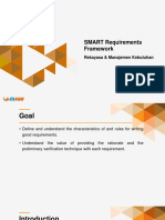 SMART Requirements Framework: Rekayasa & Manajemen Kebutuhan