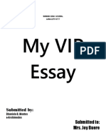My Vip Essay: Submitted by
