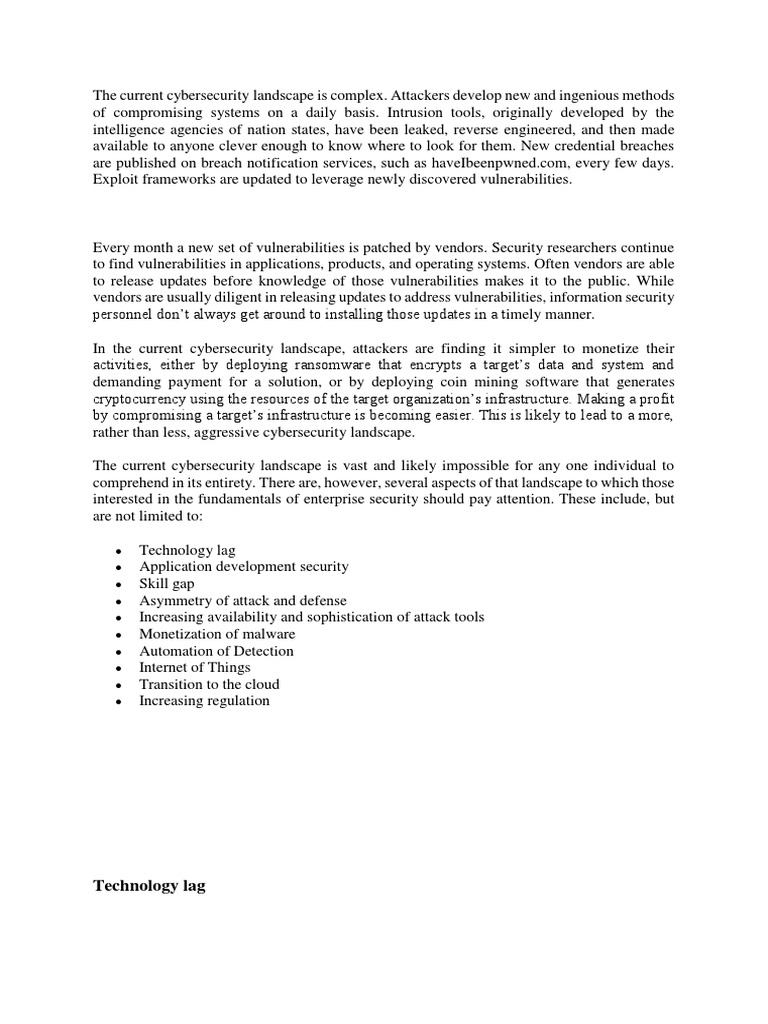 Enterprise Security Fundamental | PDF | Ransomware | Computer Security