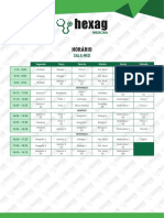 Horários Hexag PDF